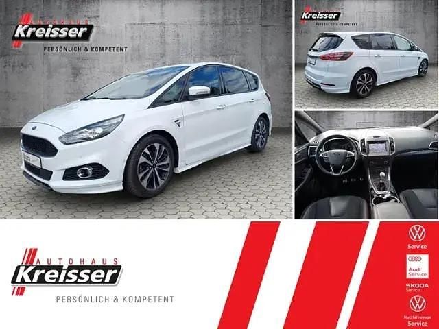 Gebraucht Ford S-MAX ST-Line 165 PS (121 kW) 2019 Frostweiß (metallic) Van / Kleinbus