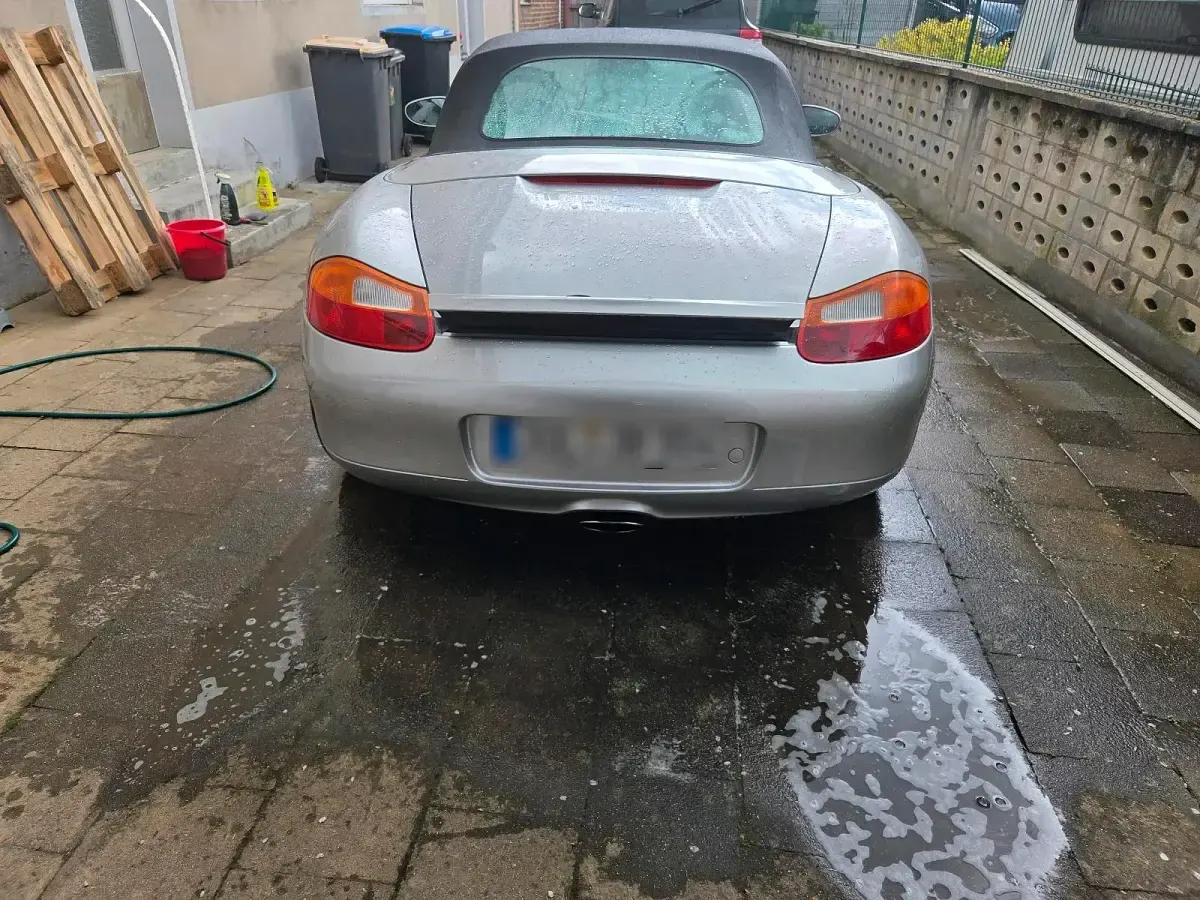 Gebraucht Porsche Boxster 204 PS (150 kW) 1997 Silber Cabrio
