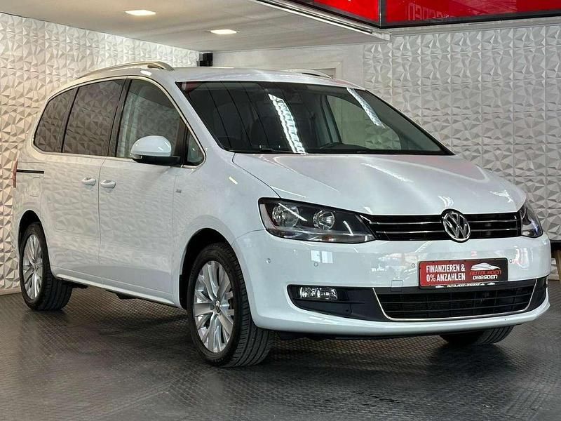 Gebraucht VW Sharan Cup 150 PS (110 kW) 2015 Weiß Van / Kleinbus