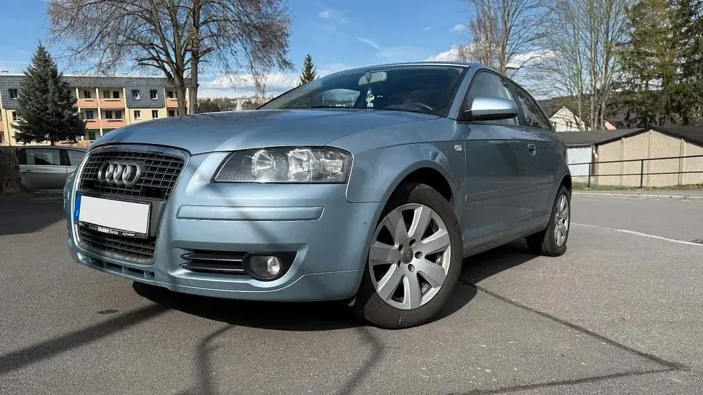 Second-hand Audi A3 Ambition 102 CP (75 kW) 2008 Albastru Hatchback