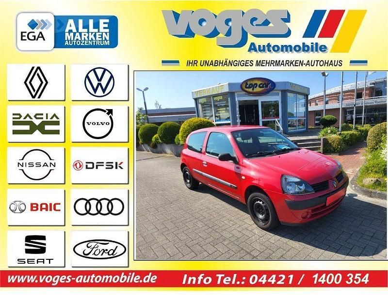 Rot Gebraucht 2004 Renault Clio II Kleinwagen | 777 € (Guter Preis) - Bild 1/4