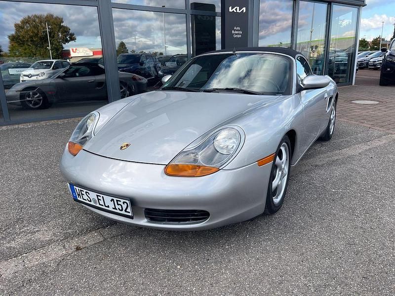 Gebraucht Porsche Boxster 220 PS (161 kW) 2000 Silber Cabrio