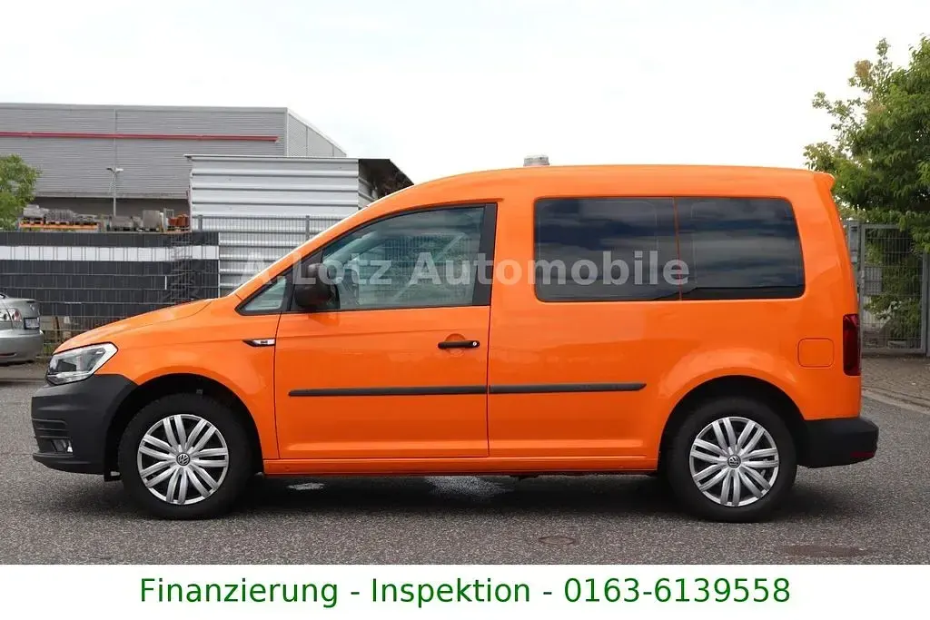 Gebraucht VW Caddy 131 PS (96 kW) 2020 Orange Van / Kleinbus