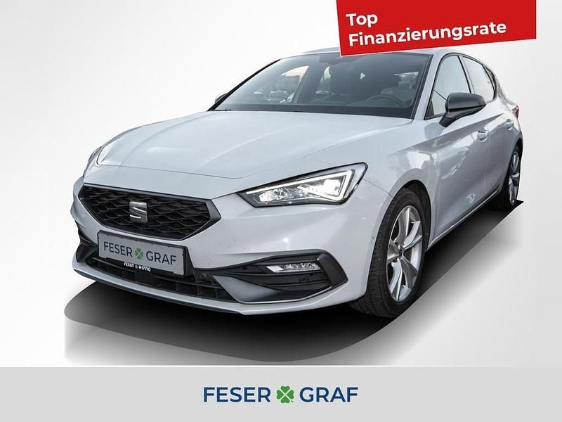 Nevada weiss Gebraucht 2020 Seat Leon FR Limousine | 18.940 € (Fairer Preis) - Bild 1/4