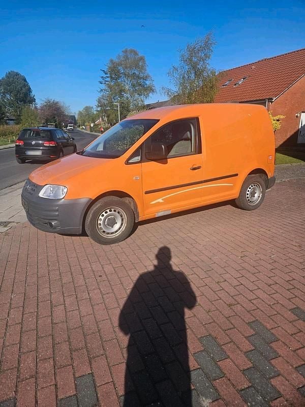 Second-hand VW Caddy 109 CP (80 kW) 2007 Portocaliu Monovolum