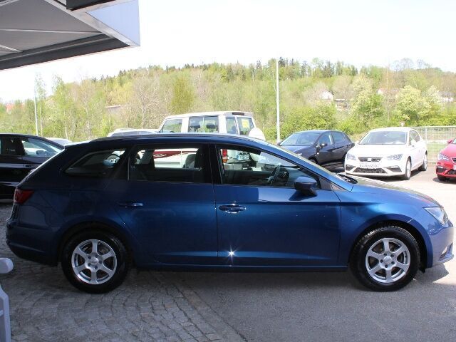 Gebraucht Seat Leon ST Style 110 PS (80 kW) 2016 Blau metallic Kombi