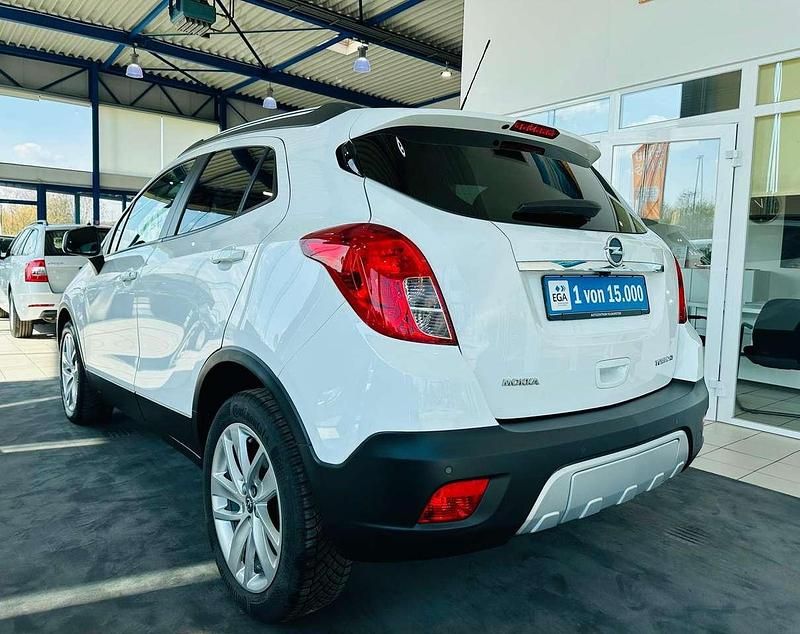 Gebraucht Opel Mokka X 140 PS (102 kW) 2015 Schneeweiss/summitwhite/arctic SUV