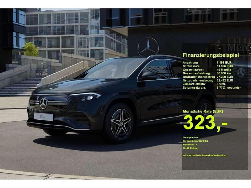 Schwarz Gebraucht 2023 Mercedes EQA250 AMG SUV | 29.990 € (Guter Preis) - Bild 1/3