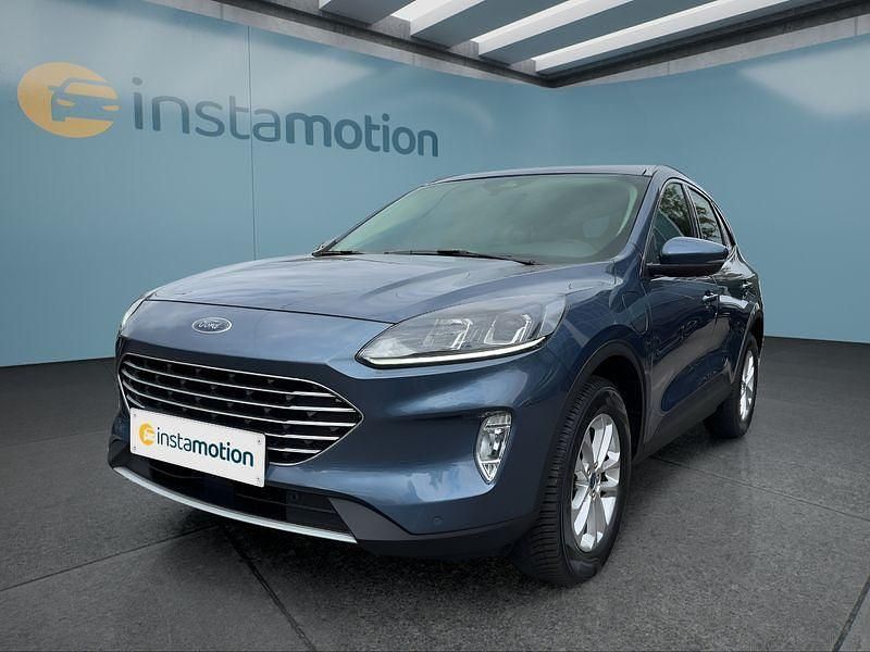 Blau Gebraucht 2021 Ford Kuga Titanium SUV | 22.049 € (Fairer Preis) - Bild 1/4