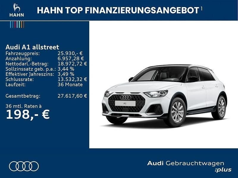 Gebraucht Audi A1 Basis 116 PS (85 kW) 2025 Gletscherweiß metallic SUV