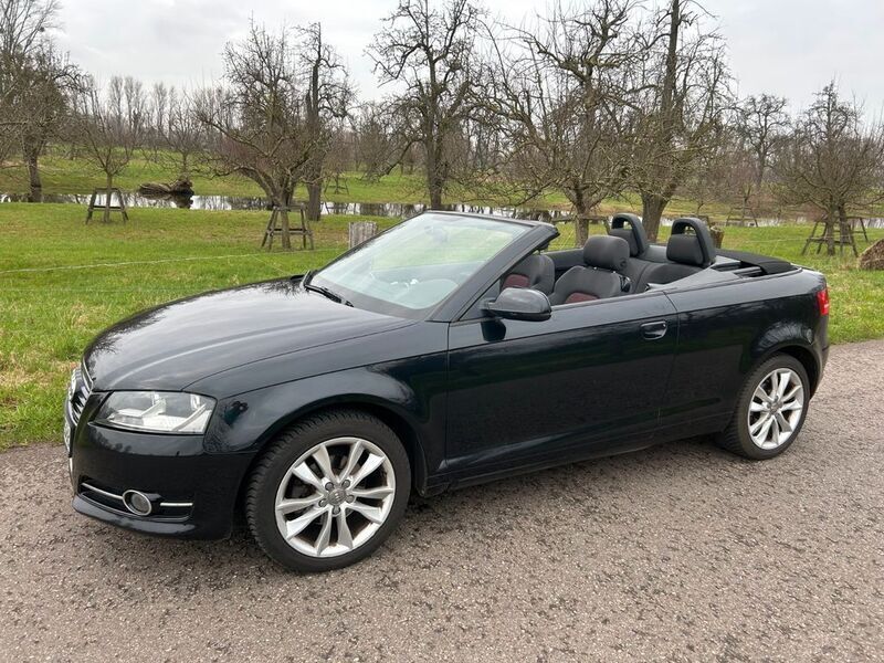 Schwarz Gebraucht 2010 Audi A3 Cabriolet Ambition Cabrio | 8.490 € (Fairer Preis) - Bild 1/4