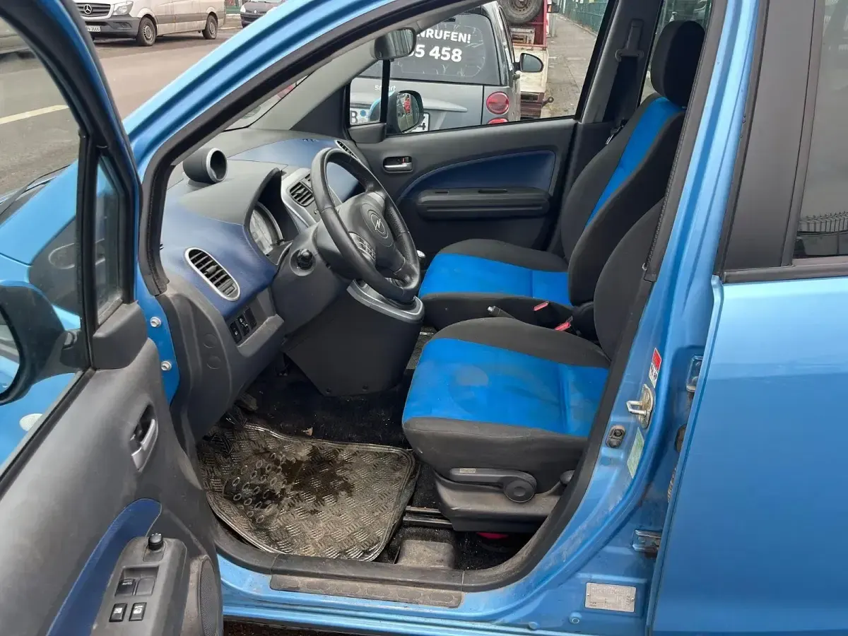 Gebraucht Opel Agila Edition 86 PS (63 kW) 2009 Blau Kleinwagen