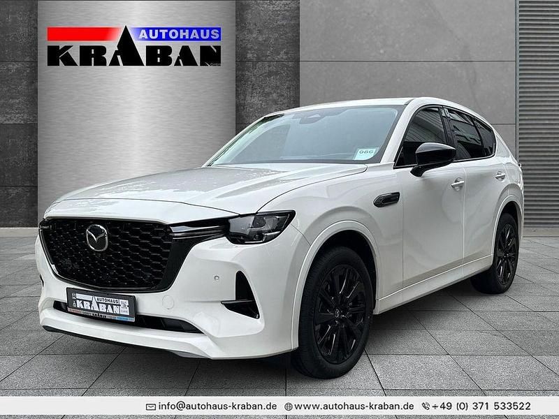 Weiß Gebraucht 2022 Mazda CX-60 Homura-Line SUV | 38.490 € (Fairer Preis) - Bild 1/4