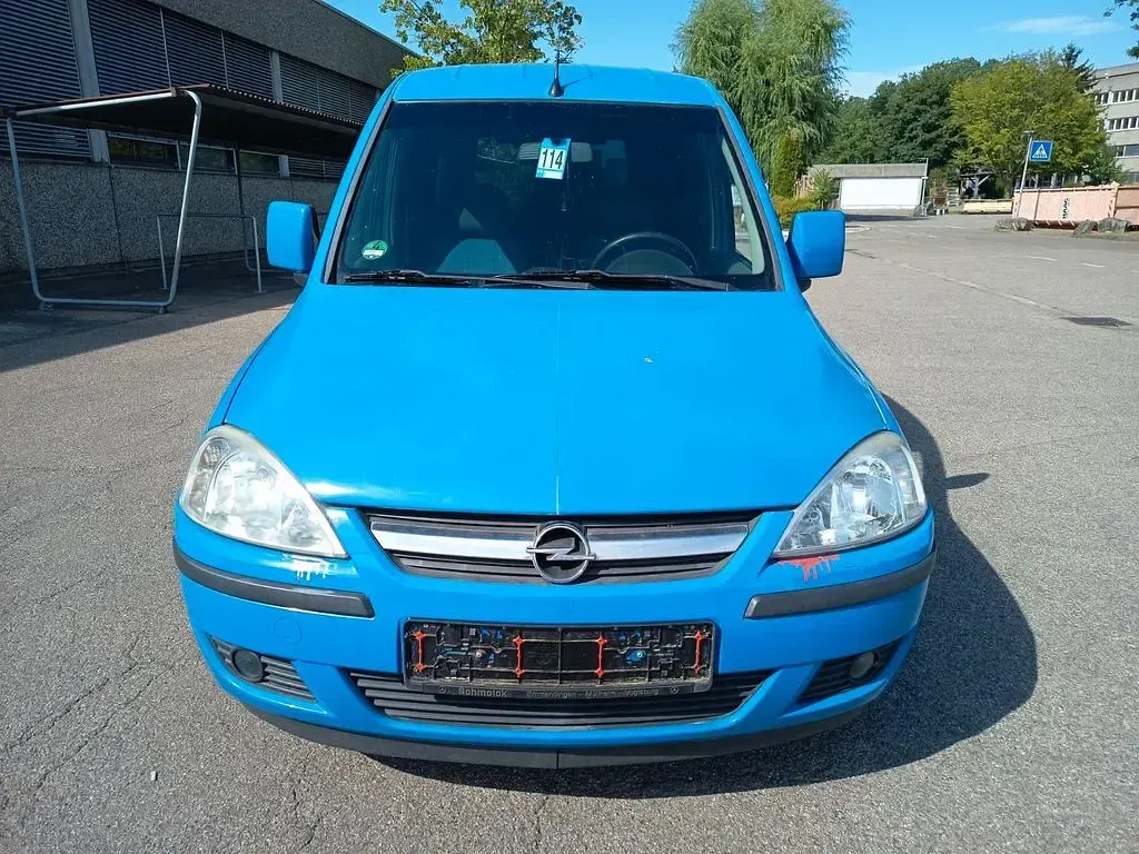 Gebraucht Opel Combo 87 PS (63 kW) 2003 Blau Van / Kleinbus