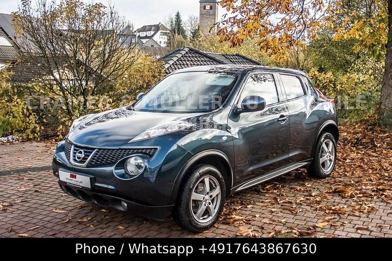 Blau Gebraucht 2012 Nissan Juke Tekna SUV | 4.799 € (Fairer Preis) - Bild 1/4