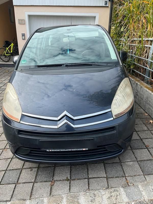 Blau Gebraucht 2007 Citroën C4 Picasso Van / Kleinbus | 555 € - Bild 1/4