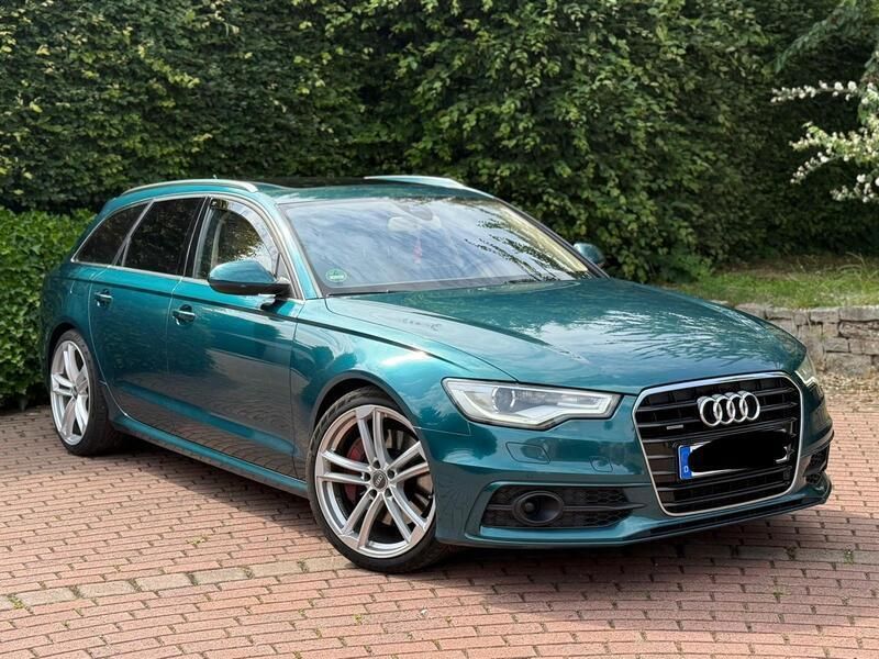 Grün Gebraucht 2014 Audi A6 S-Line Kombi | 17.850 € (Fairer Preis) - Bild 1/4