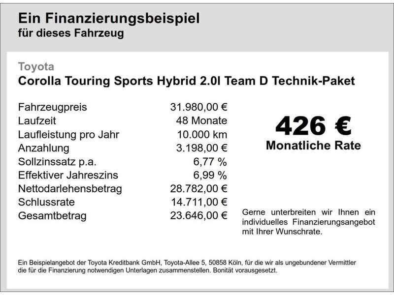 Gebraucht Toyota Corolla Team 196 PS (144 kW) 2023 Silber Kombi