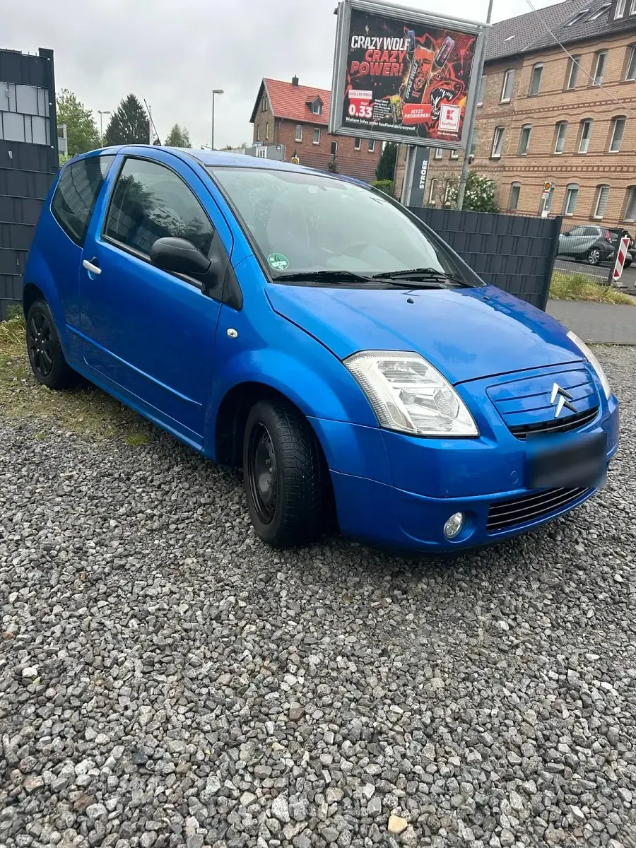 Gebraucht Citroën C2 73 PS (53 kW) 2005 Blau Kleinwagen