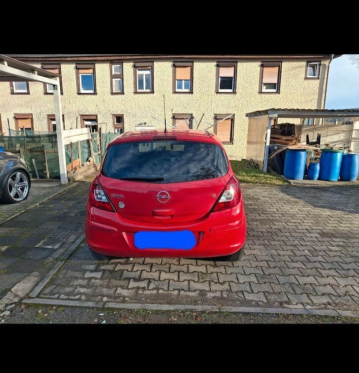Gebraucht Opel Corsa 80 PS (58 kW) 2008 Rot Kleinwagen