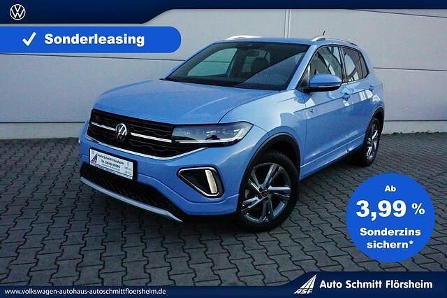 Clear blue metallic Gebraucht 2024 VW T-Cross R-line SUV | 27.990 € (Etwas zu teuer) - Bild 1/2