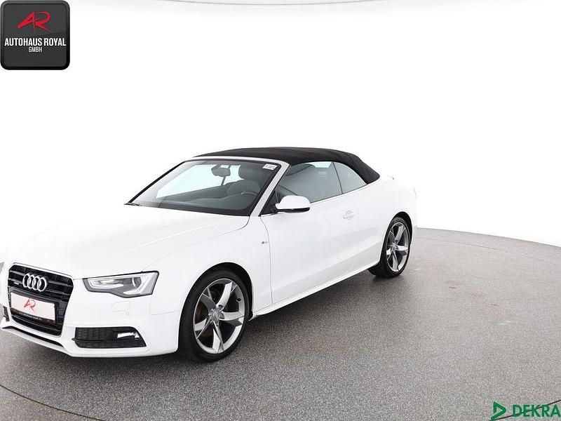 Ibisweiß Gebraucht 2016 Audi A5 Cabriolet S-Line Cabrio | 19.880 € (Fairer Preis) - Bild 1/4