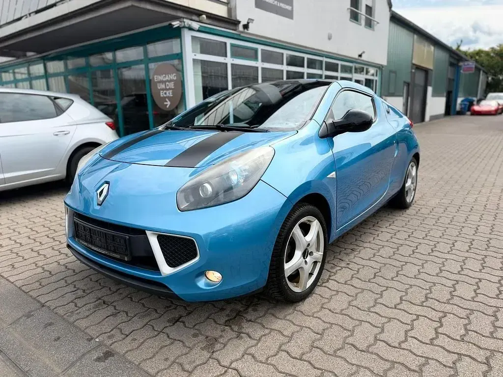 Brugt Renault Wind Dynamique 101 HK (74 kW) 2010 Blå Cabriolet