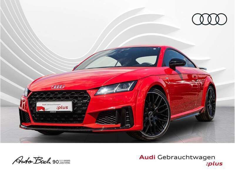 Tangorot metallic Gebraucht 2020 Audi TTS Competition Coupé | 30.870 € (Fairer Preis) - Bild 1/4