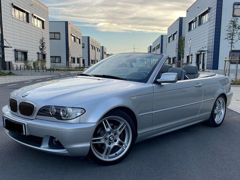Silber Gebraucht 2005 BMW 320 Cabriolet Cabrio | 13.900 € (Fairer Preis) - Bild 1/4