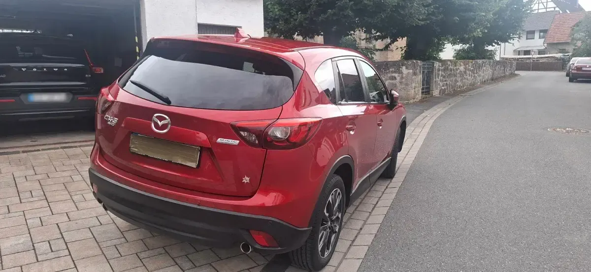 Gebraucht Mazda CX-5 175 PS (128 kW) 2017 Rot SUV