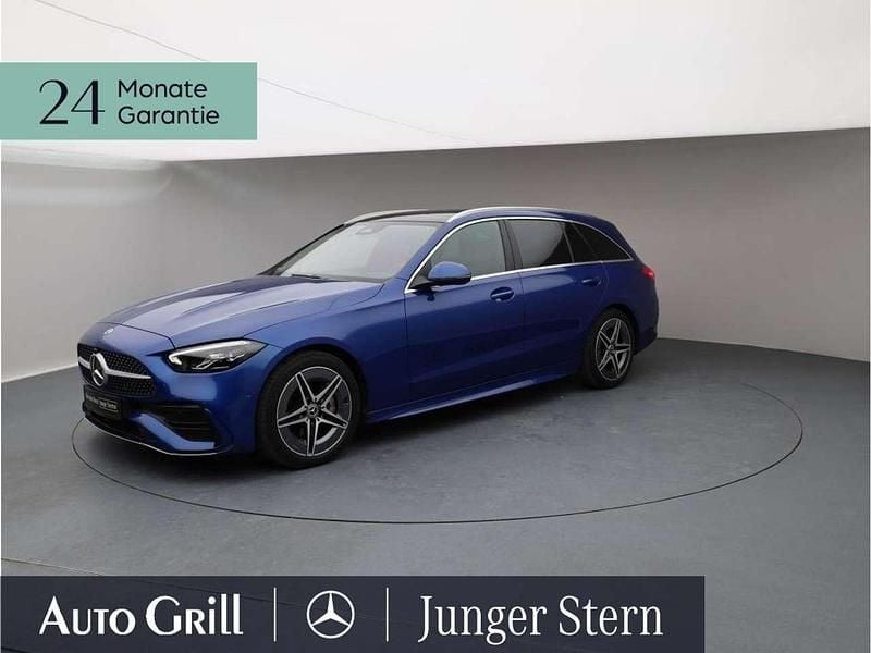 Gebraucht Mercedes C300 AMG 265 PS (194 kW) 2023 Metalliclack spektralblau Kombi