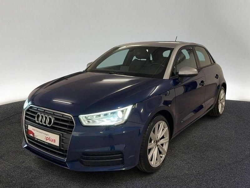 Gebraucht Audi A1 Design 125 PS (91 kW) 2017 Scubablau metallic/florettsilb Kleinwagen
