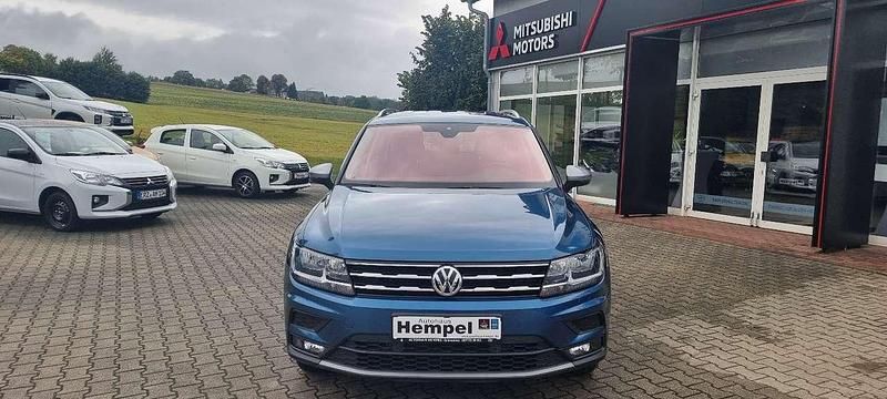Gebraucht VW Tiguan Allspace 200 PS (147 kW) 2021 Grün SUV