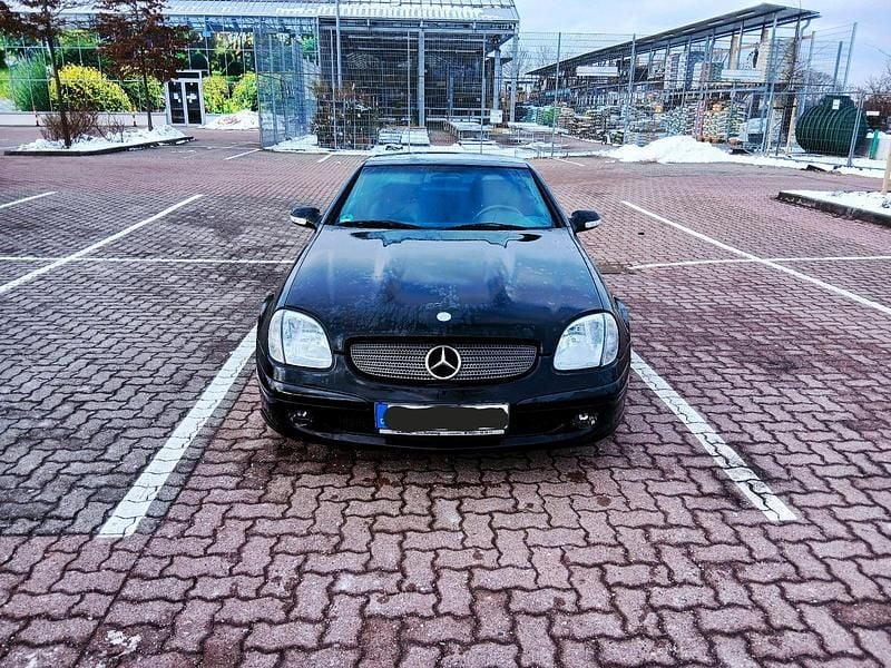 Gebraucht Mercedes SLK200 163 PS (119 kW) 2000 Schwarz Cabrio