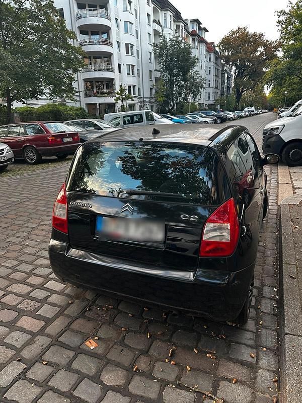 Gebraucht Citroën C2 61 PS (44 kW) 2005 Schwarz Kleinwagen