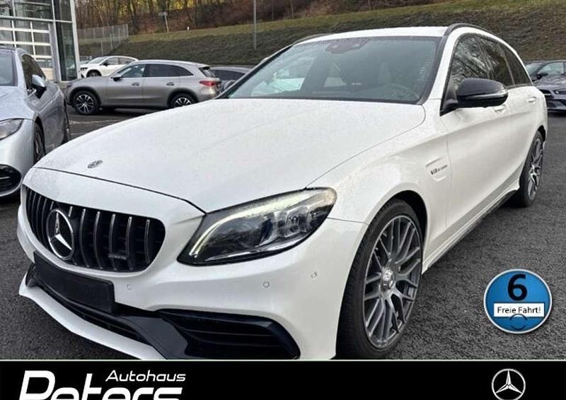 Diamantweiss lack Gebraucht 2020 Mercedes C63 AMG AMG Kombi | 43.880 € (Fairer Preis) - Bild 1/4