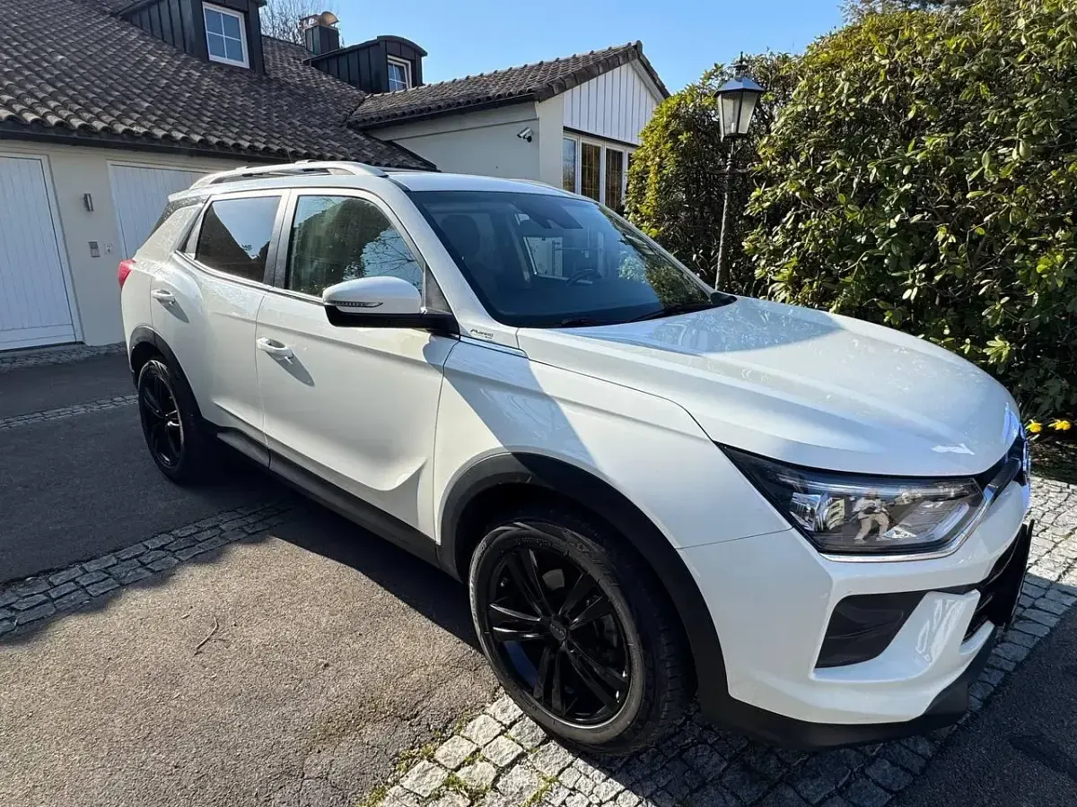 Gebraucht SsangYong Korando Quartz 136 PS (100 kW) 2020 Weiß SUV