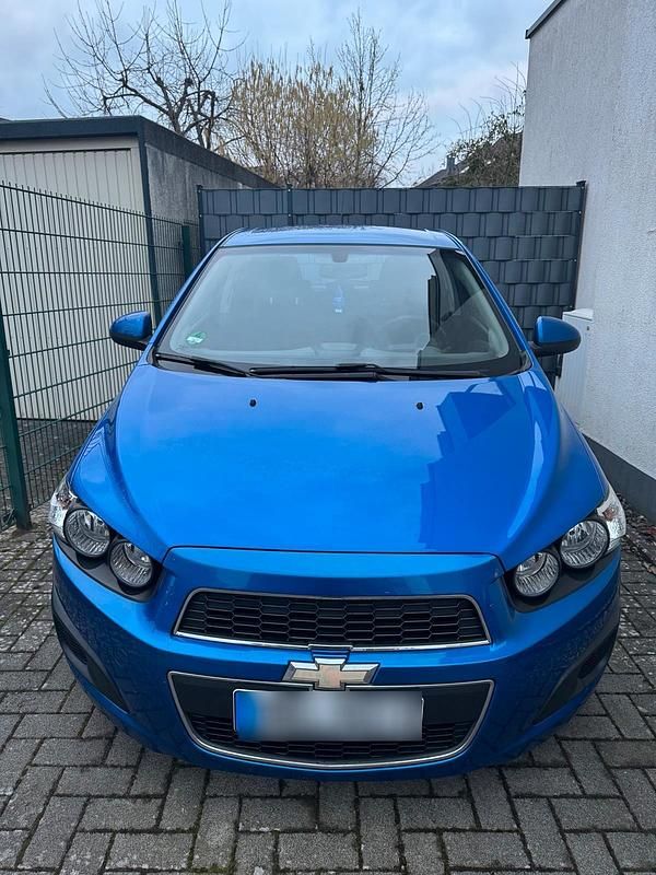Gebraucht Chevrolet Aveo 100 PS (73 kW) 2011 Blau Kleinwagen