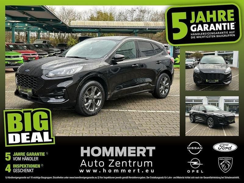 Obsidianschwarz metallic Gebraucht 2022 Ford Kuga ST-Line SUV | 19.890 € (Guter Preis) - Bild 1/4