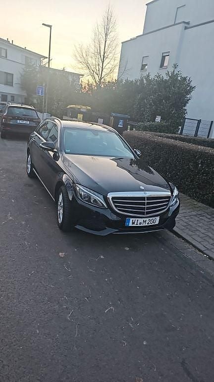 Schwarz Gebraucht 2014 Mercedes C220 Limousine | 10.500 € (Superpreis) - Bild 1/4