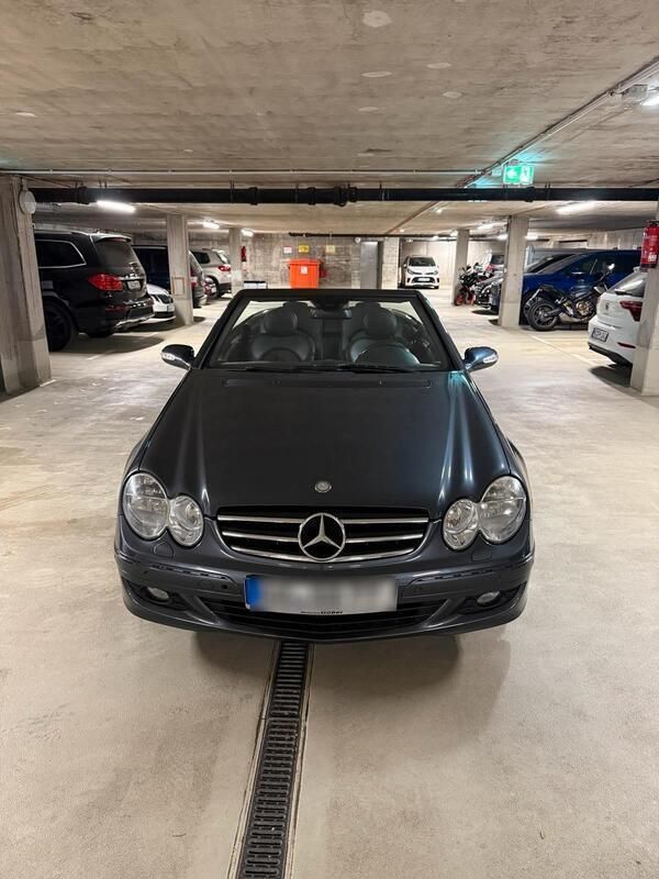 Grau Gebraucht 2007 Mercedes CLK320 Avantgarde Cabrio | 7.999 € (Guter Preis) - Bild 1/4