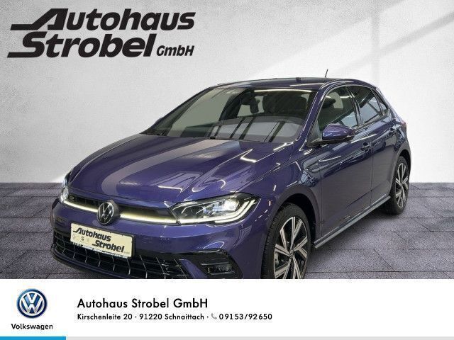 Vibrant violet metallic Gebraucht 2024 VW Polo R-line Limousine | 29.594 € (Teuer) - Bild 1/4