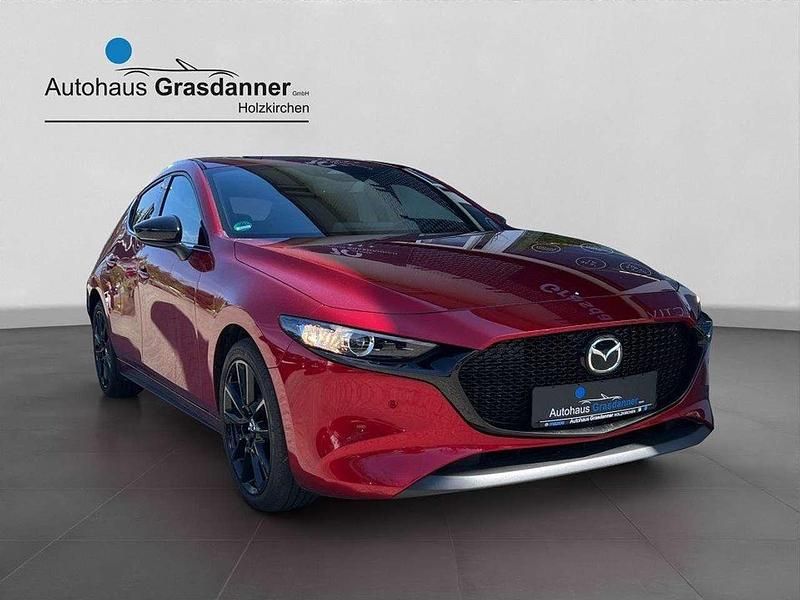 Rot Gebraucht 2023 Mazda 3 Homura-Line Limousine | 28.900 € (Etwas zu teuer) - Bild 1/3
