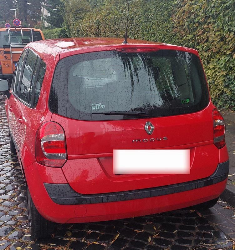 Gebraucht Renault Modus 75 PS (55 kW) 2009 Rot Van / Kleinbus
