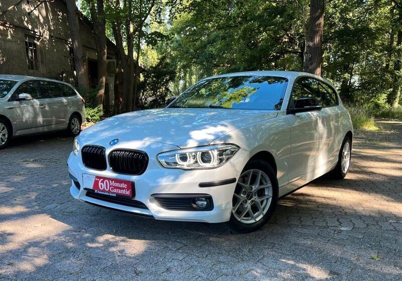Weiß Gebraucht 2018 BMW 118 Advantage Kleinwagen | 14.999 € (Fairer Preis) - Bild 1/4