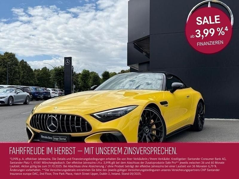Unilack sonnengelb Gebraucht 2025 Mercedes SL63 AMG AMG Cabrio | 151.980 € (Fairer Preis) - Bild 1/4