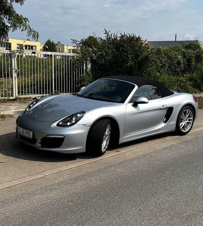 Silber Gebraucht 2015 Porsche Boxster Cabrio | 38.700 € (Guter Preis) - Bild 1/4