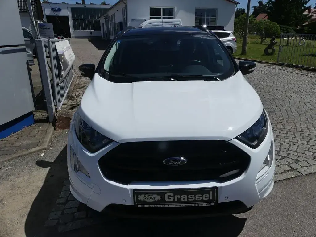 Gebraucht Ford Ecosport ST-Line 125 PS (91 kW) 2019 Weiß SUV