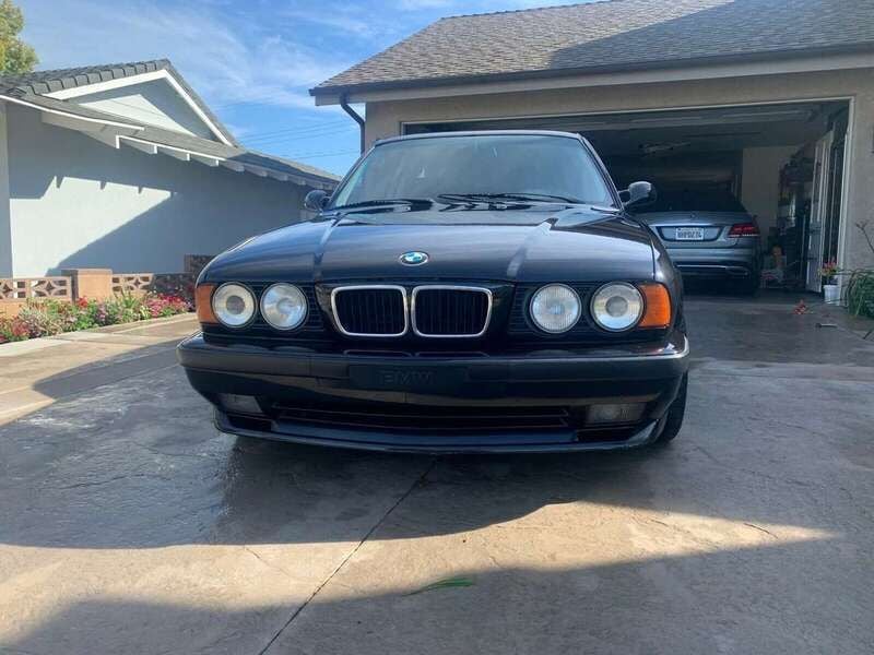 Schwarz Gebraucht 1995 BMW 540 M Sport Limousine | 13.000 € - Bild 1/4