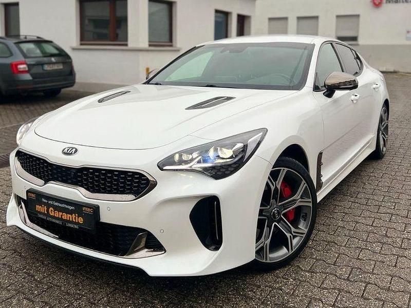 (swp) snow white pearl Gebraucht 2019 Kia Stinger Kleinwagen | 32.900 € (Guter Preis) - Bild 1/4